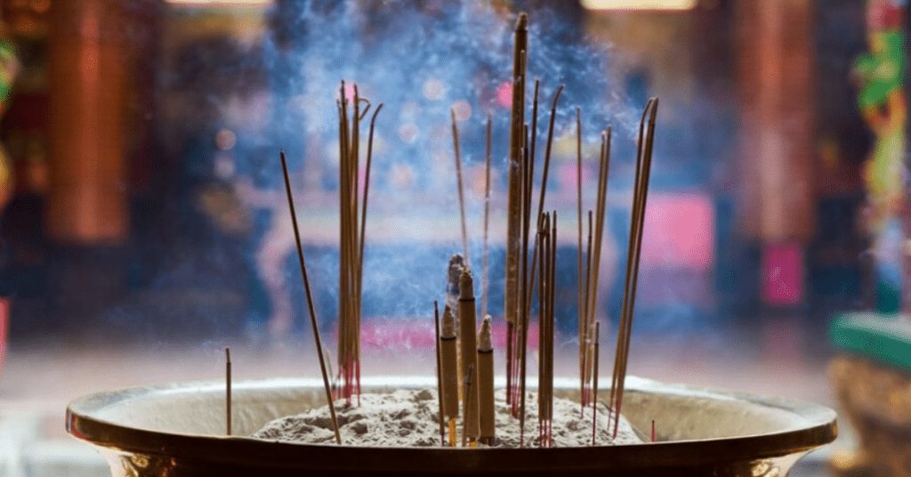 el incienso y los rituales